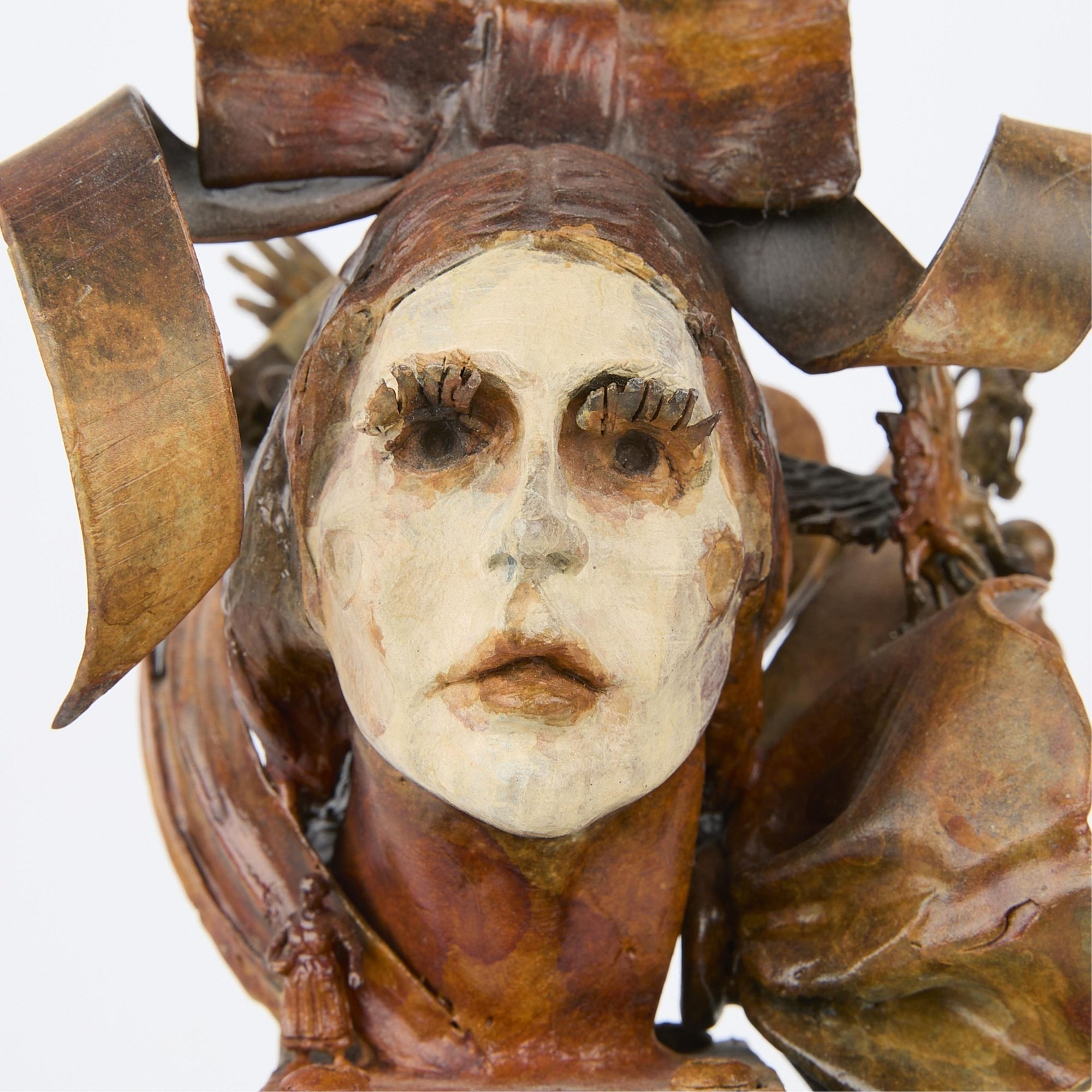 Artwork by Theodore Gall, The Wizard of Oz, Made of bronze sculpture
