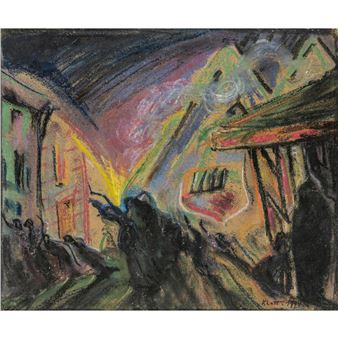 Feuersbrunst - Albert Klatt