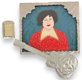 Lynda Barry 'Cleoma Falcon' Mixed Media 1986 - Lynda Barry