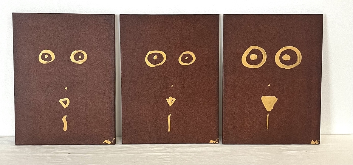 Artwork by Emanuelle Aubé, "Erotisme", Made of acrylic / oil on canvas