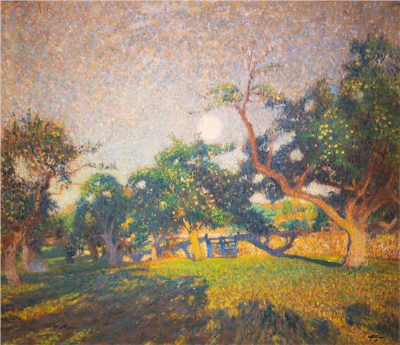 Paisaje by Cesáreo Bernaldo de Quirós