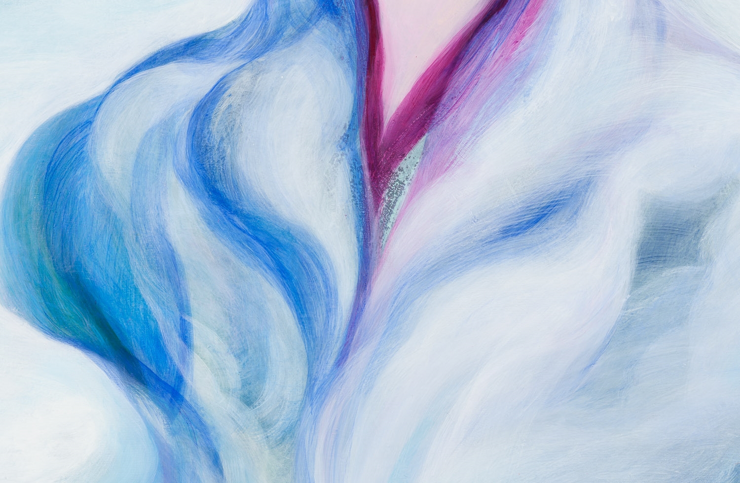 Artwork by Aleksandra Milczarek, Higher and Higher, Made of oil/canvas