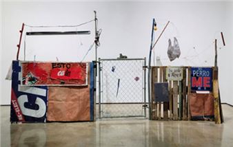Gil Rocha: Cruzando Borders: A Topography of Decay and Resilience - Kirk Hopper Fine Art