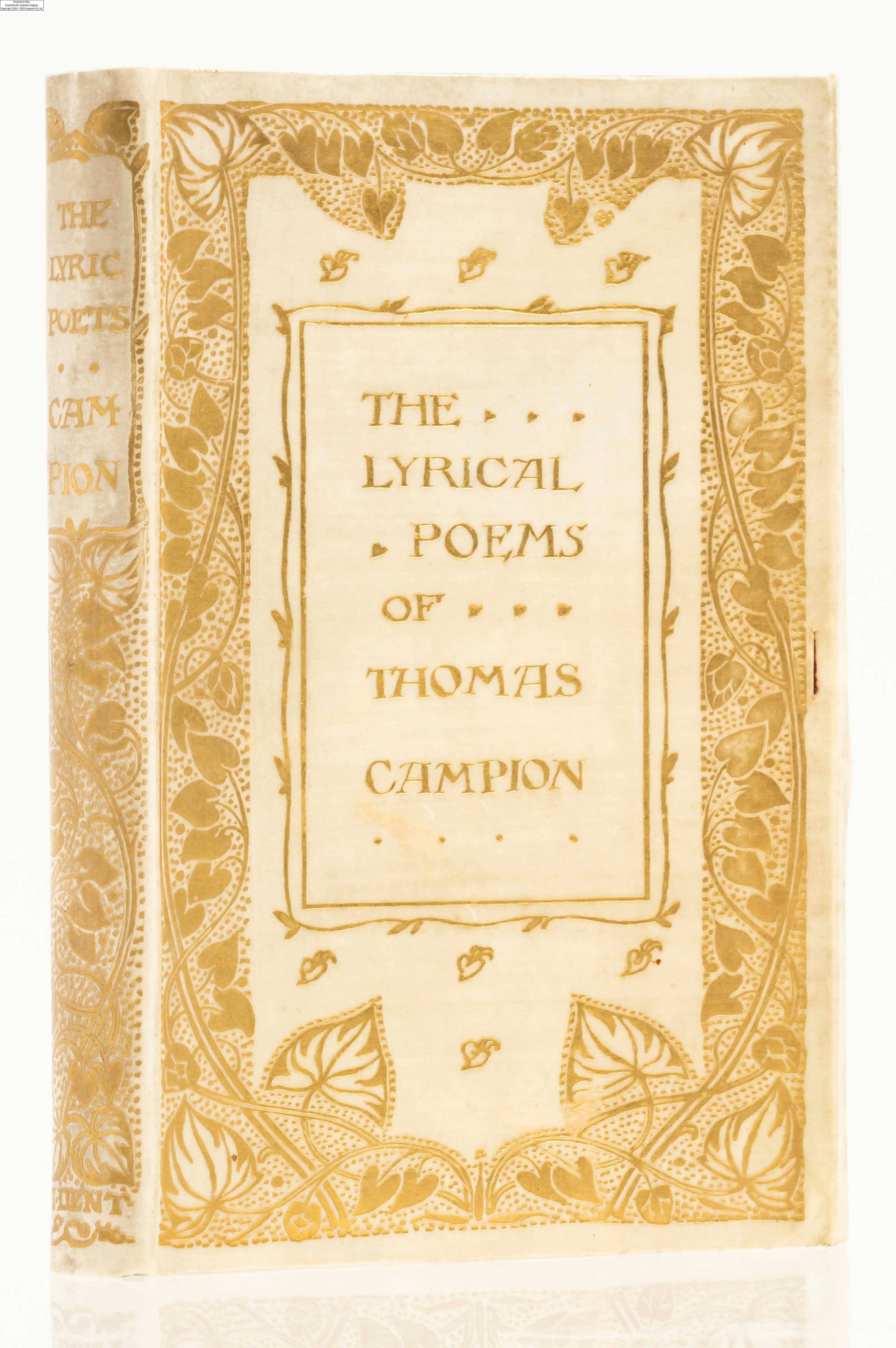 M. Forster | The Lyrical Poems (1897) | MutualArt