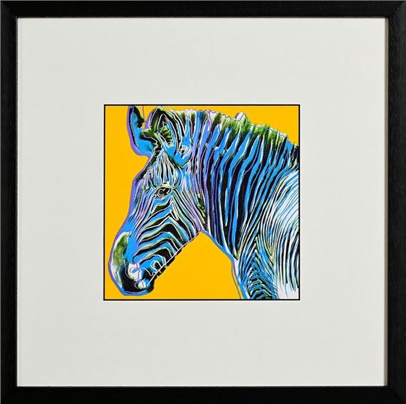 Andy Warhol | Zebra from the Endangered Species Series | MutualArt