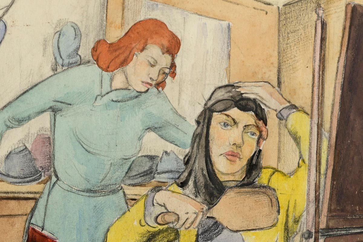 Barbara Warren | The Hat Shop | MutualArt