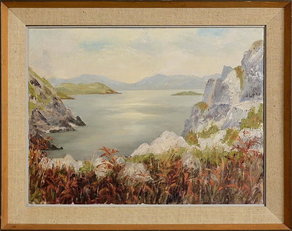 Artwork by Mary Duffy, Autumn on the Ring of Kerry, Made of oil on canvas