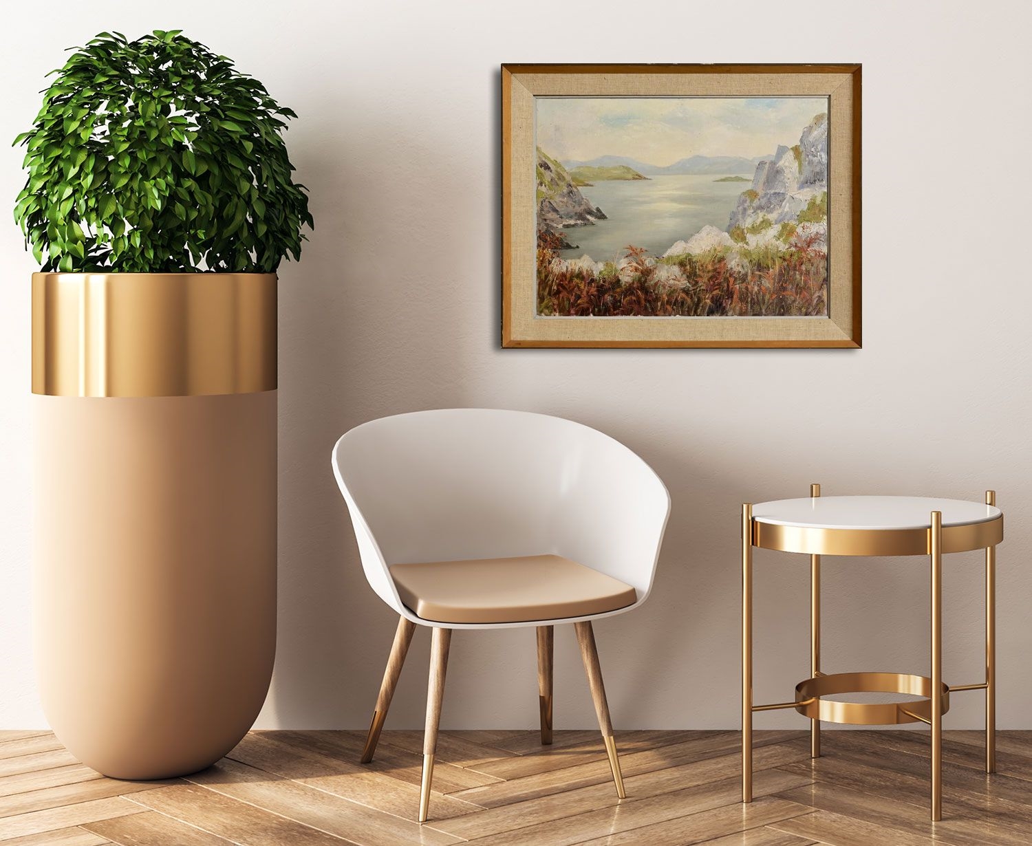 Artwork by Mary Duffy, Autumn on the Ring of Kerry, Made of oil on canvas