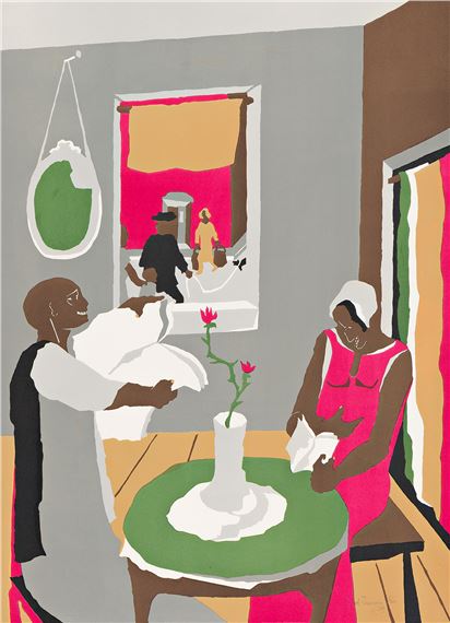 Aspiration. by Jacob Lawrence, 1988