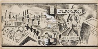 The Black Man in White America - Van Deusen - Lois Mailou Jones