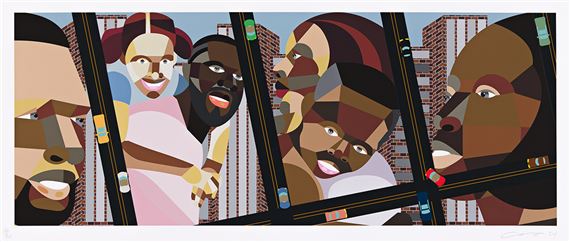 Derrick Adams | We Make the City's Grid. (2024) | MutualArt