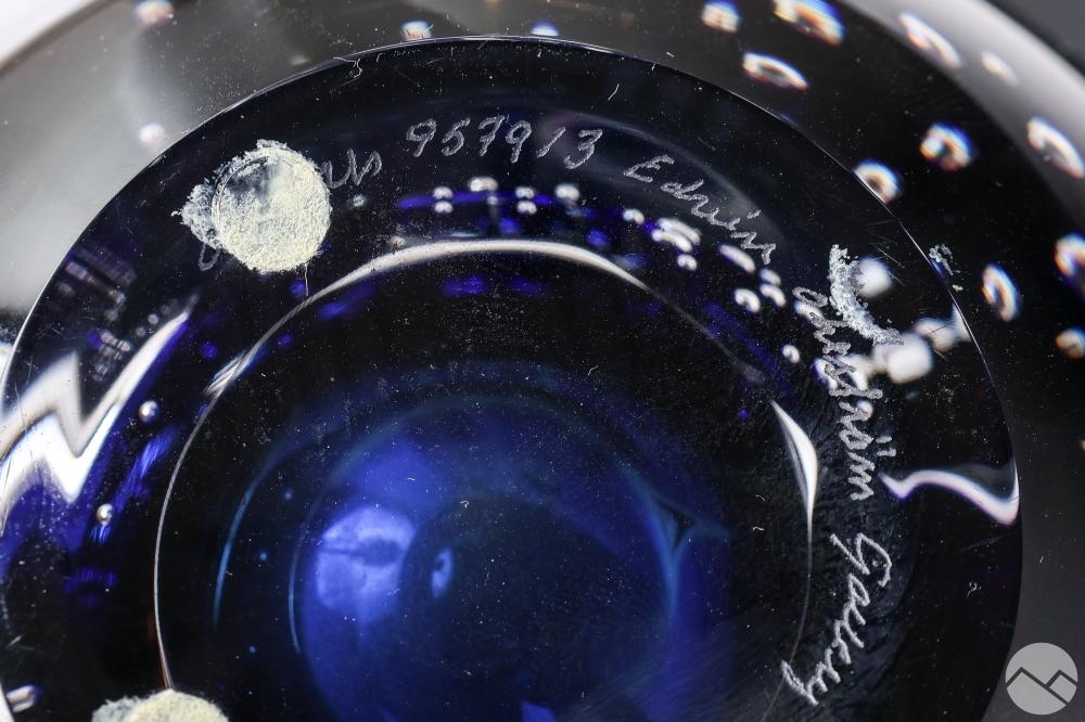 Edvin Öhrström | Edvin Ohrstrom for Orrefors Art Glass Ariel Vase ...