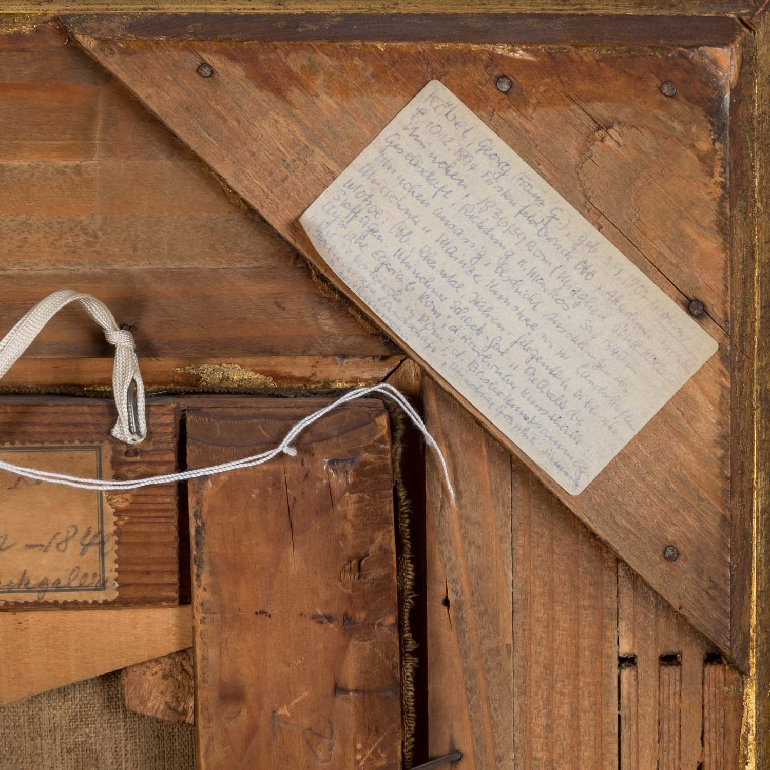 Artwork by Georg Köbel, Pilger vor den Toren Roms, Made of Oil on canvas