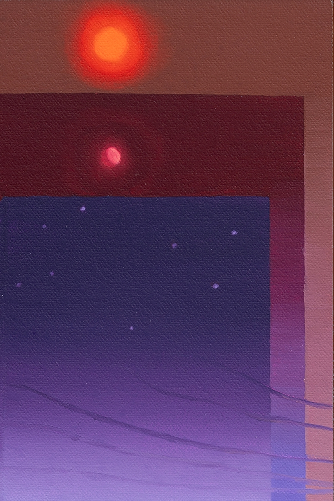 Artwork by Nicolas Grenier, Étude (Dimensions), Made of Oil on canvas