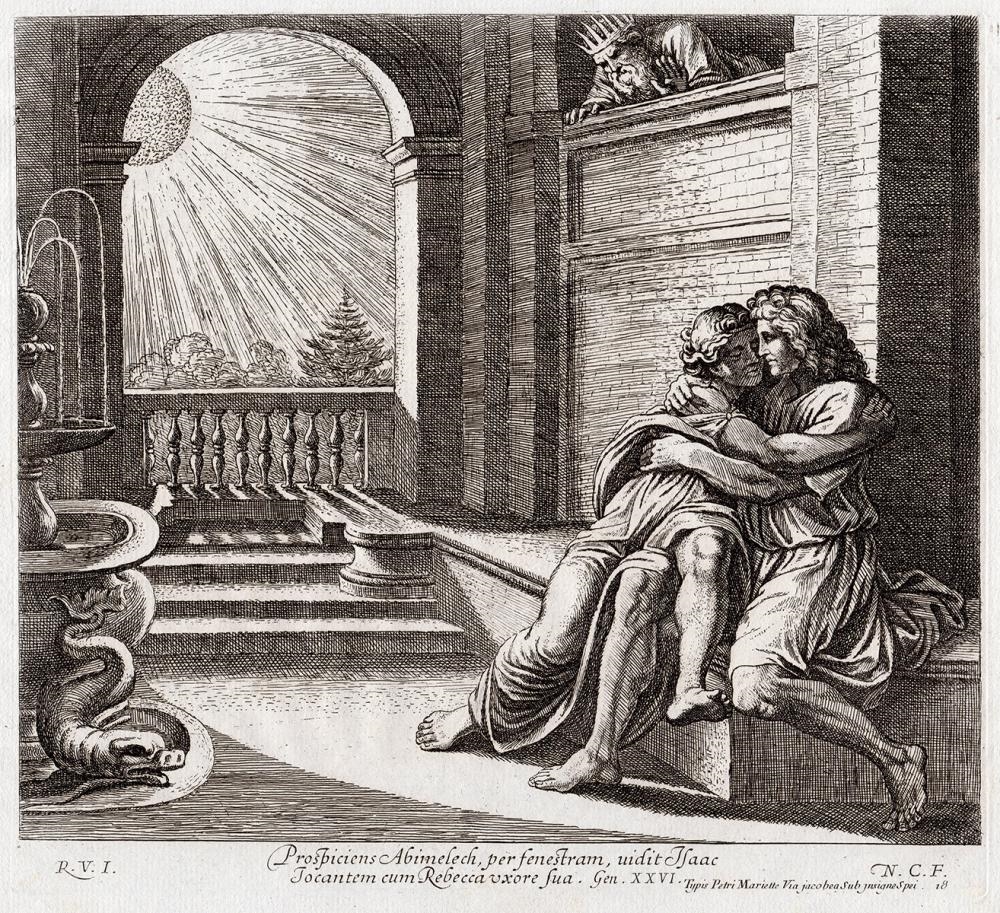 Raffaello Sanzio | Isaac and Rebecca (Circa 17) | MutualArt