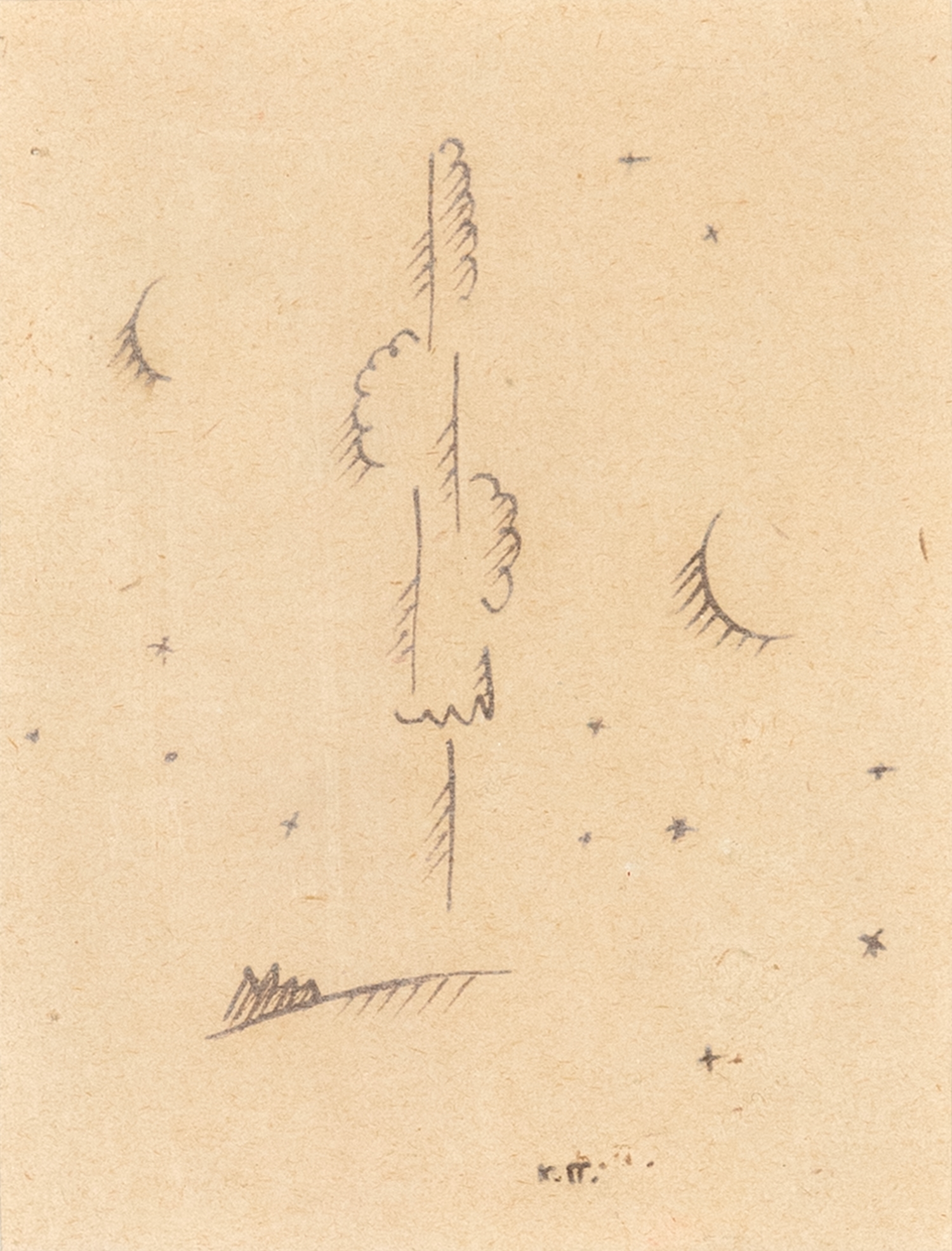 Konstantinos Parthenis | Drawing for the illustration of the poem ...