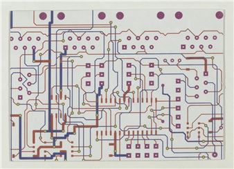Untitled (Circuit Board) for SITE Unseen #9 - Alan Rath