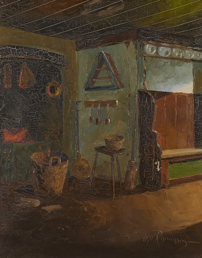 Osvald Rasmussen | Indoor picture (16) | MutualArt