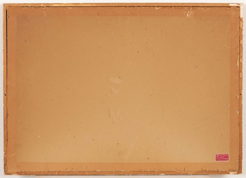 Artwork by Denis Verspecht, Denis VERSPECHT (1919-c, Made of Watercolor heightened with white gouache