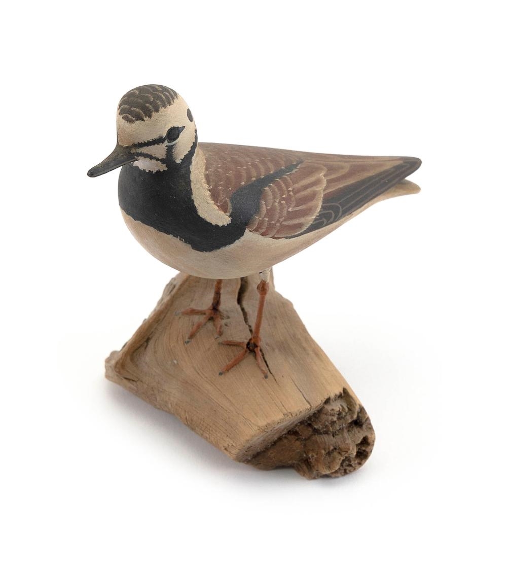 James Lapham | TWO JAMES LAPHAM BIRD CARVINGS | MutualArt