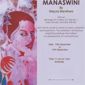 Mayura Mandhare: MANASWINI - Jehangir Art Gallery
