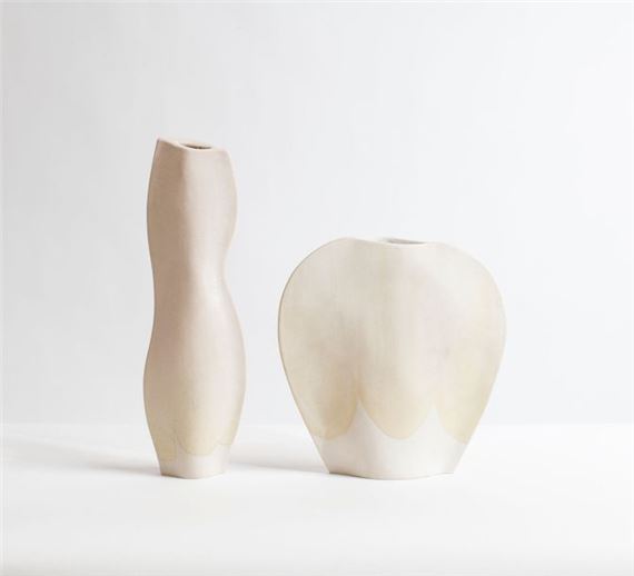 Guido DE ZAN (born 1947) Two vases - Guido De Zan