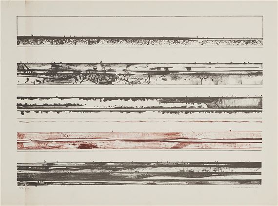 Murray River Panels by Fred Williams, 1975