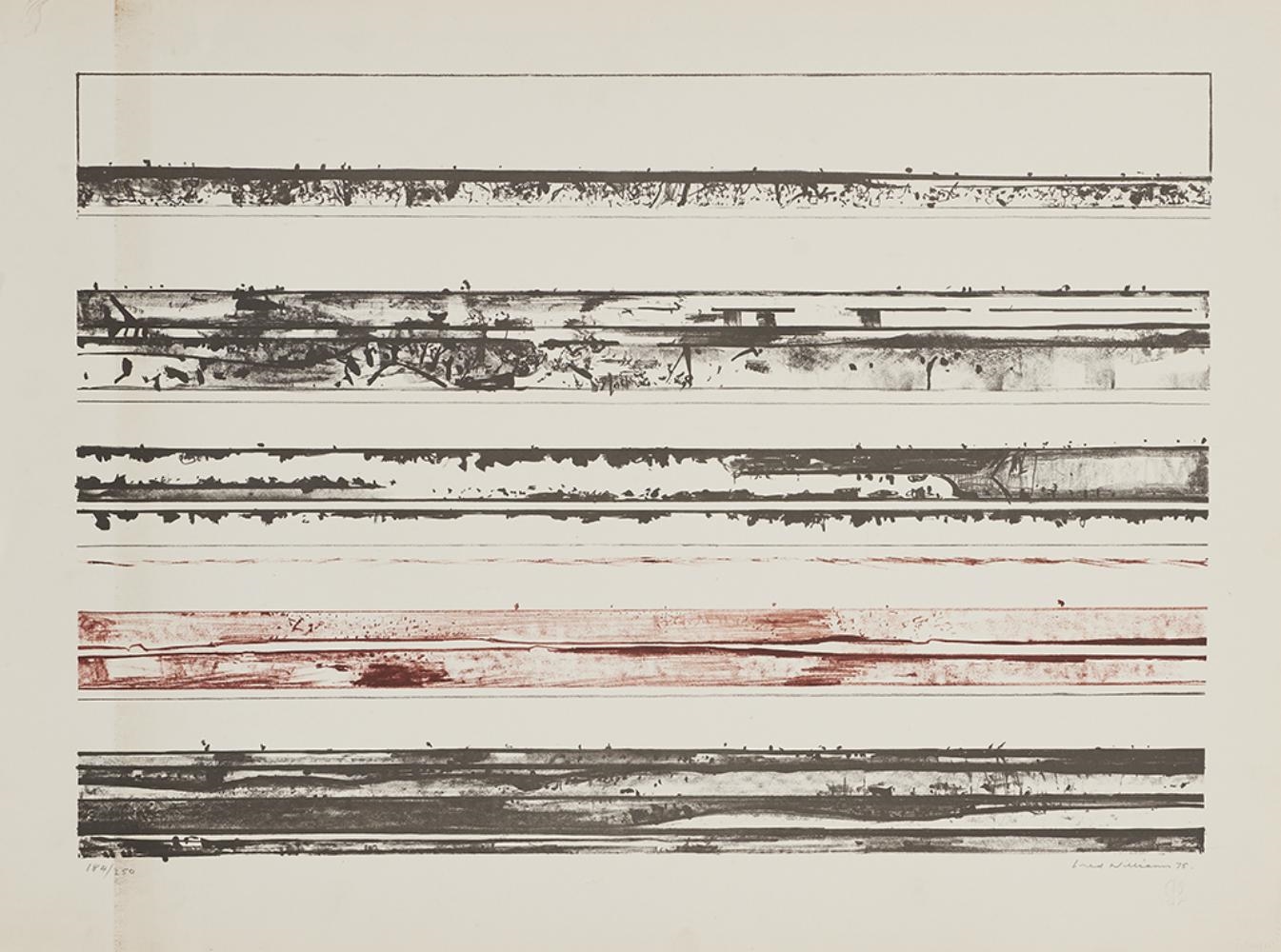 Artwork by Fred Williams, Murray River Panels, Made of lithograph on paper