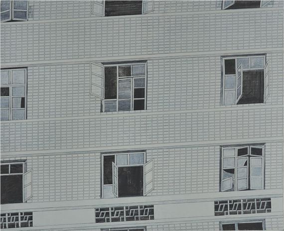 Diptych Buildings by Zeng Hong