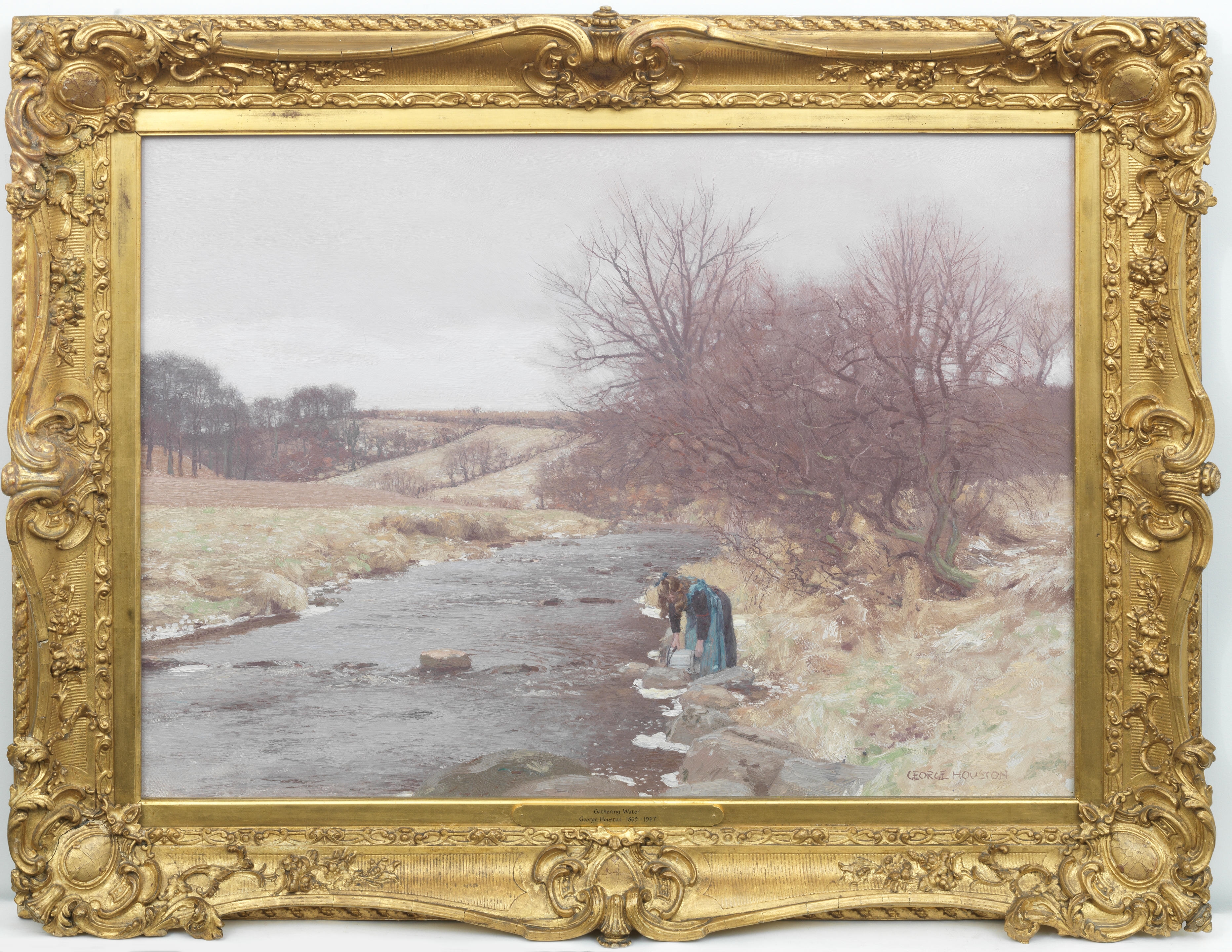 George Houston | Gathering water | MutualArt