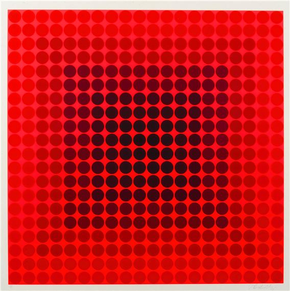 Pokol BC, 1968 by Victor Vasarely, 1968