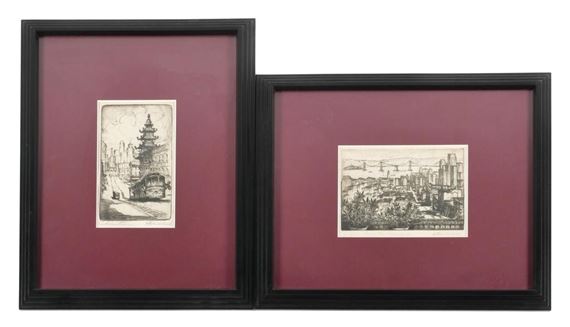 Harriet Roudebush | 2) HARRIET ROUDEBUSH ETCHINGS | MutualArt