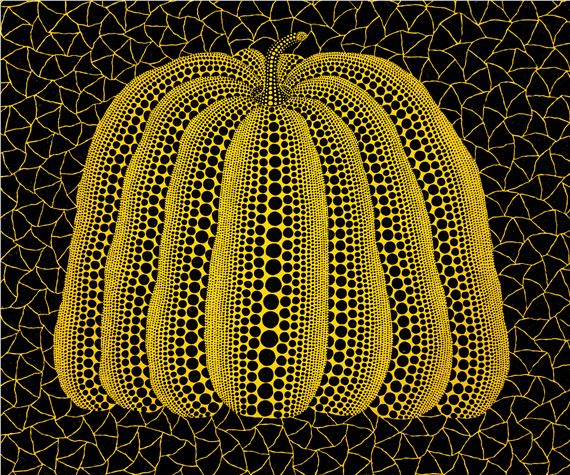 KUSAMA落書き　「炎の生」 Yayoi Kusama | Walking on the Sea of Death, 1981 | Art Basel