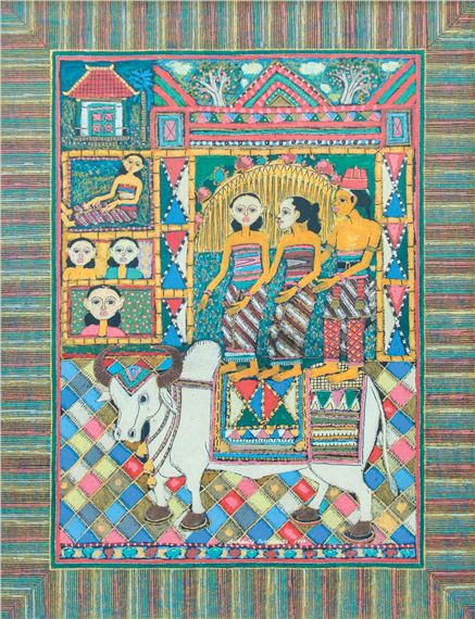 Riding Cow (Naik Sapi) by Sukamto Dwi Susanto, 1993