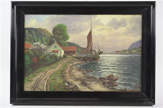 518. CARL MOE (Norge, 1889-1942), olja på duk - Carl Moe