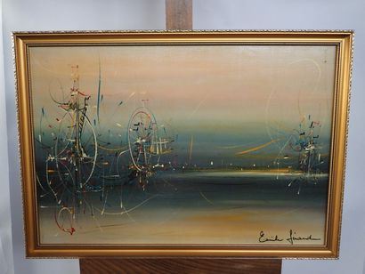 Paysage de rêve by Emile Gerard