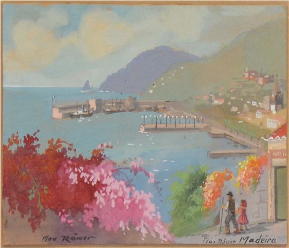 Max Römer | View of Madeira (1953) | MutualArt