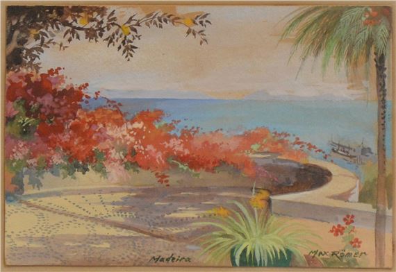Max R mer View Of Madeira 1953 MutualArt