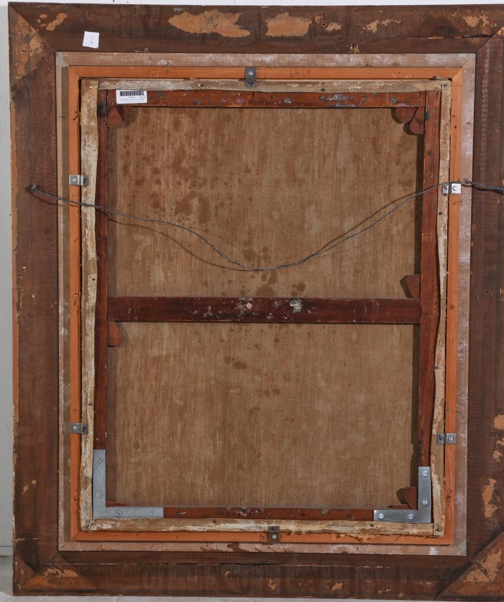 Artwork by Gabriel Dauchot, Cafe scene, Funeral procession, Still life with cockerel (3, Made of oil on canvas