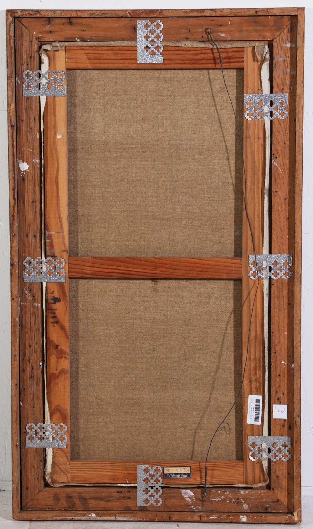 Artwork by Gabriel Dauchot, Cafe scene, Funeral procession, Still life with cockerel (3, Made of oil on canvas