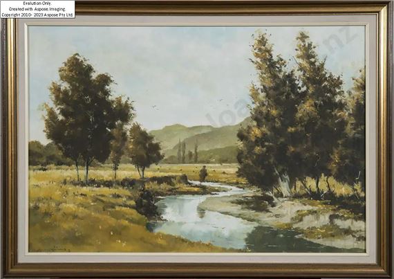 Allan Crombie - Towards Cable Bay Nelson by Allan Crombie