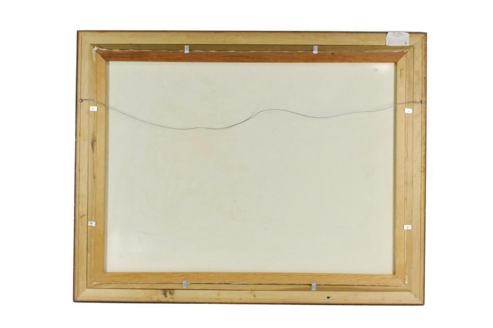 Artwork by James Hutchinson, Western Landscape with Cougar Stalking Deer