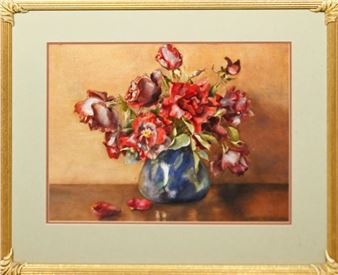 STILL LIFE WITH ROSES 1931 - Doreen Mclean