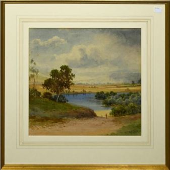 LAKE SCENE - James Swinton Diston