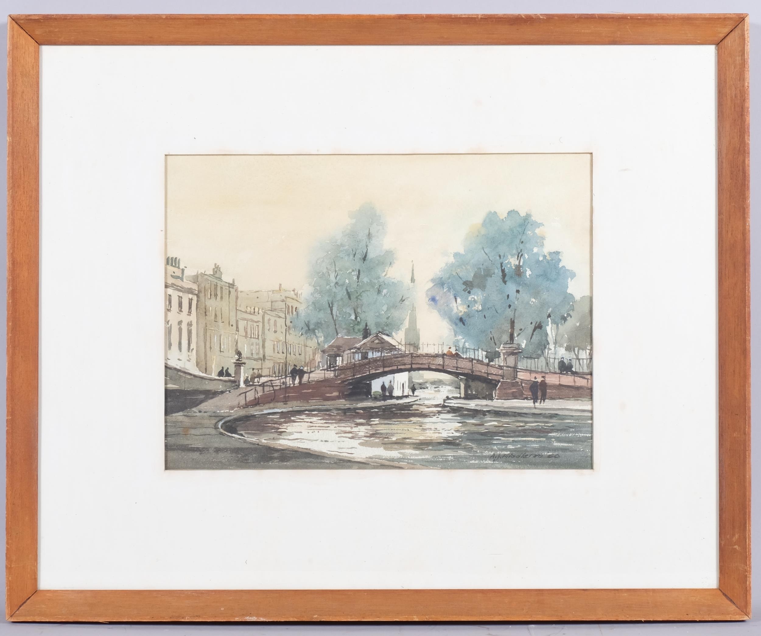 Artwork by Alan Middleton, Little Venice W2, Made of watercolour