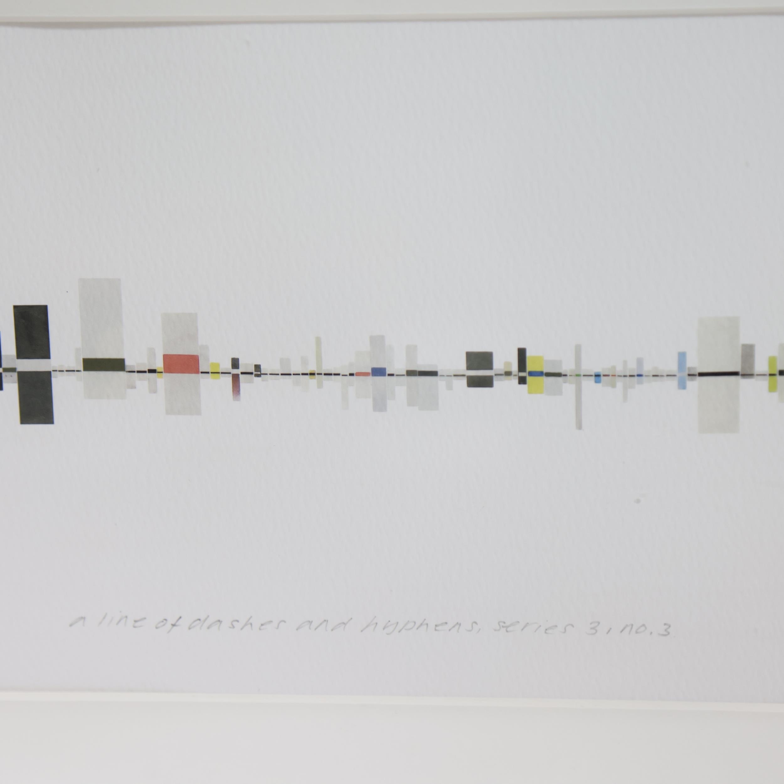 Alex Dipple | A Line Of Dashes And Hyphens | MutualArt