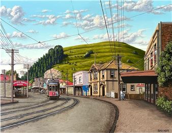 Mt Eden Village around 1920 - George Baloghy