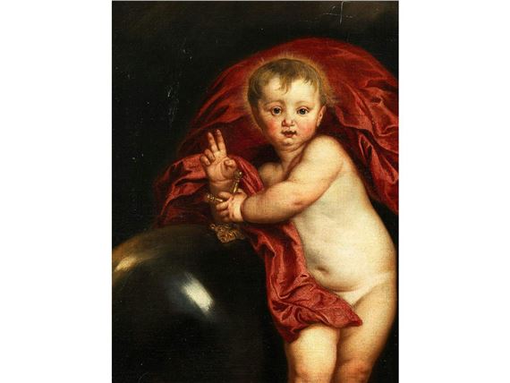 SALVATOR MUNDI by Anthony van Dyck, November 1990