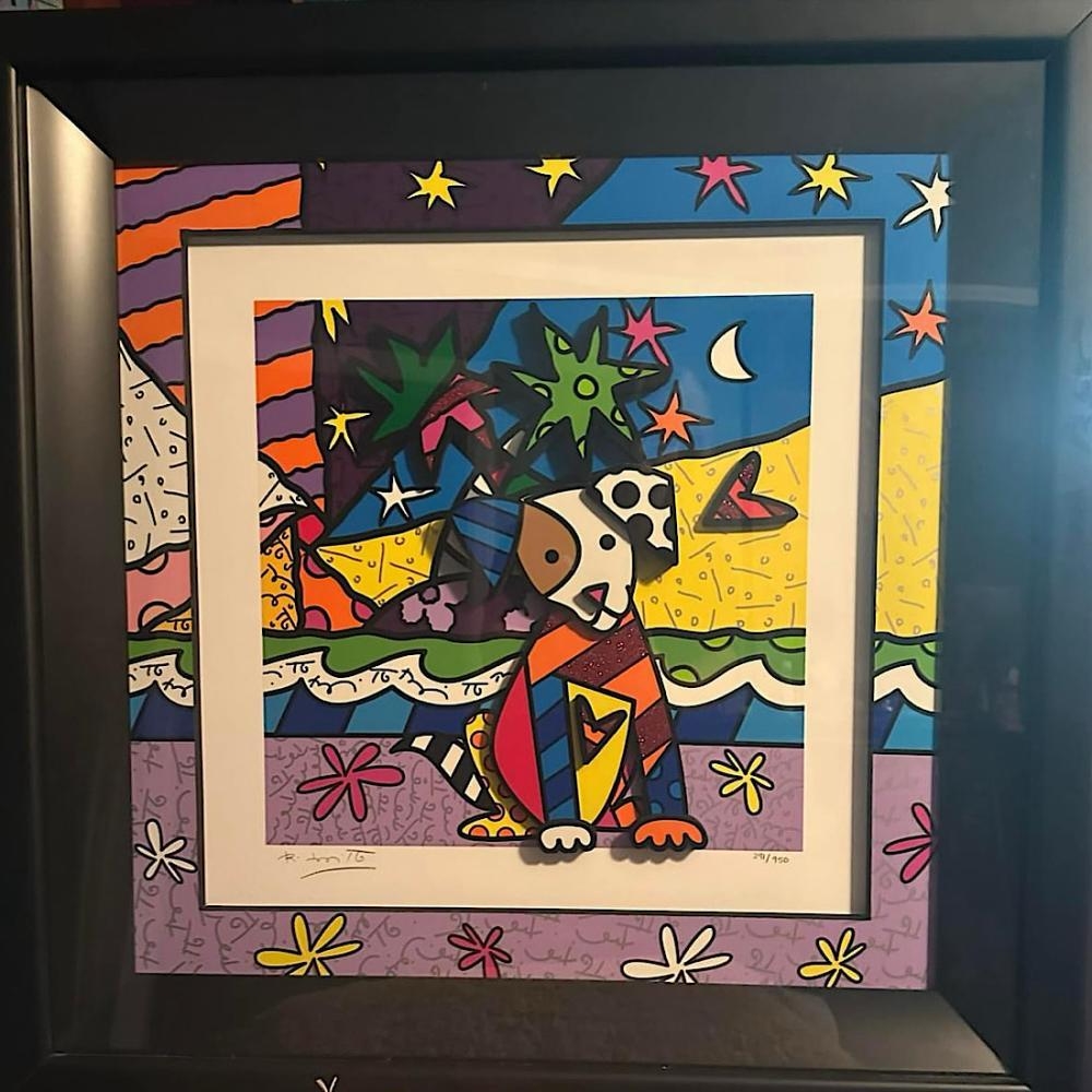 Romero Britto | Lovely II | MutualArt