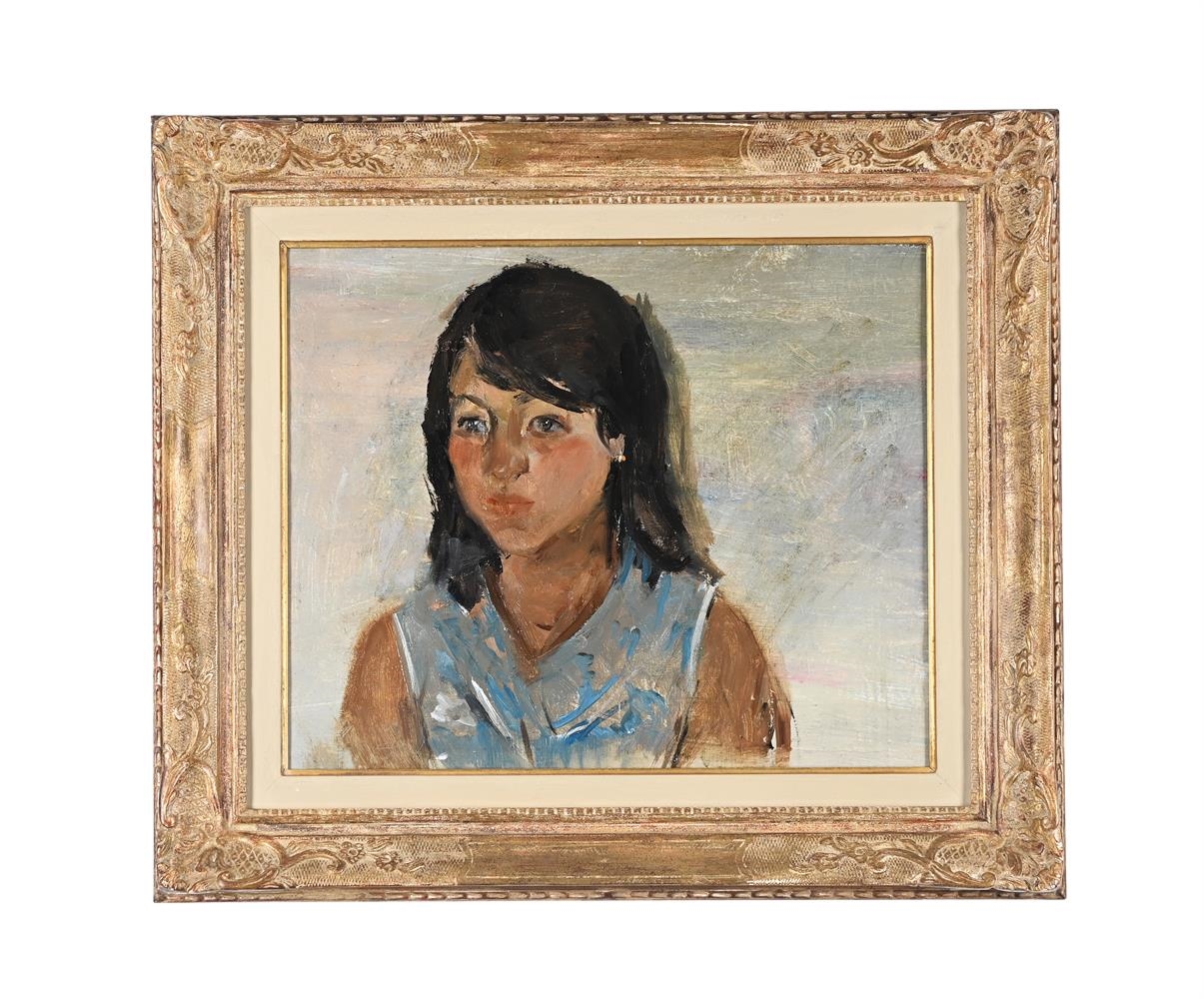 Artwork by Sania Bakhtiarova, PORTRAIT OF A GIRL, Made of Oil on canvas